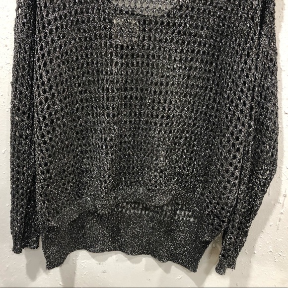 UNIF Glam Sheer See Through Sweater Top Sz XS - Picture 8 of 16